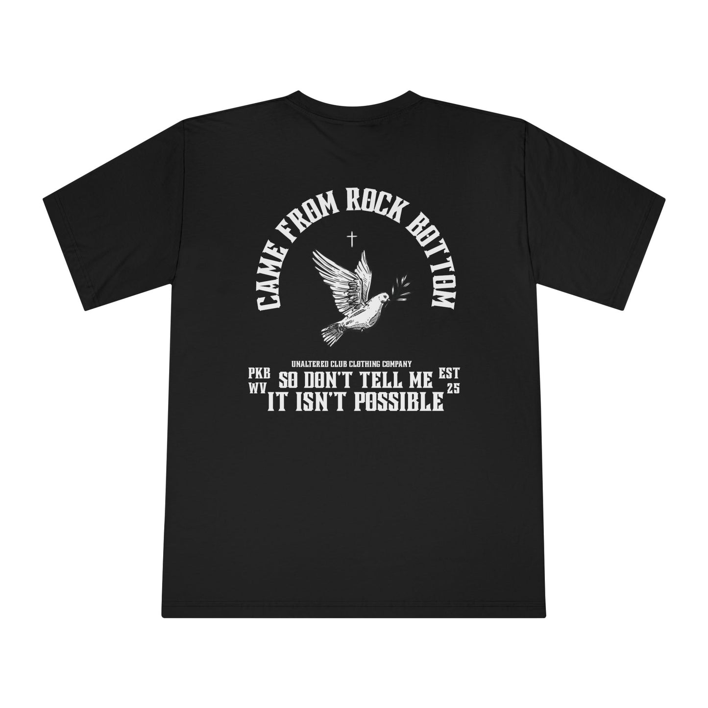 Came From Rock Bottom - Crewneck Tee